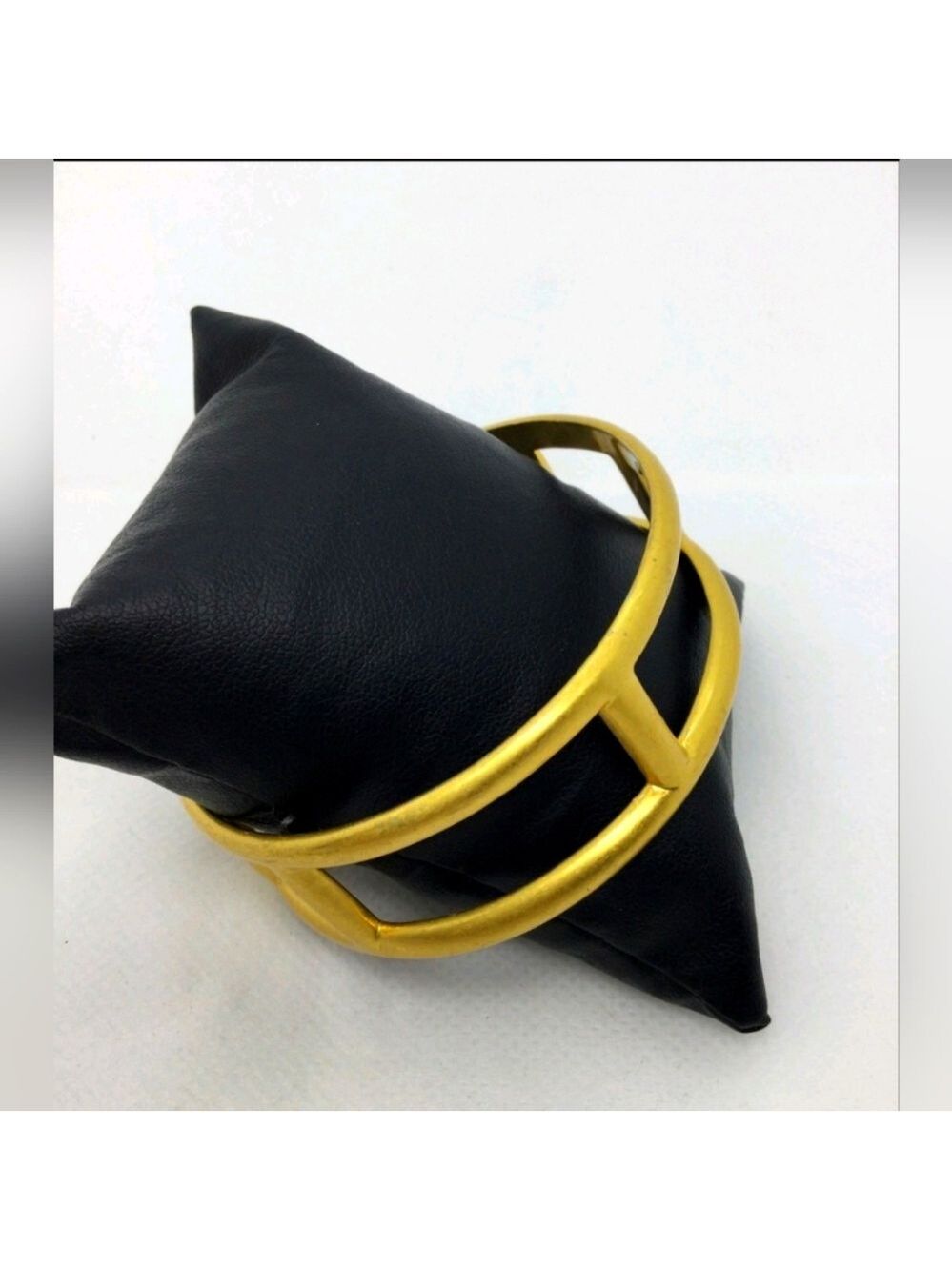 Madewell Goldotone Open Work Bangle Bracelet